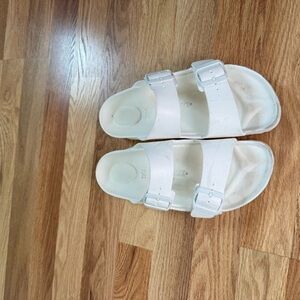 Birkenstock Women's White Sandals